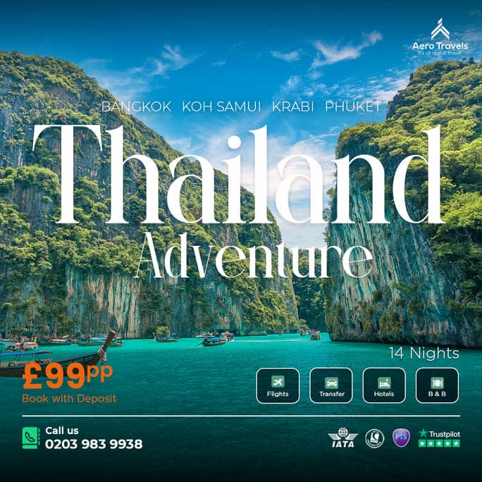 Thailand quadruple city adventure!